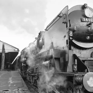 Number 34021 Dartmoor West Country Class Locomotive Print