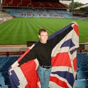 Aston Villa's Gareth Southgate England Call Up Print 1995 Aston Villa's Gareth Southgate England Call Up Print 1995