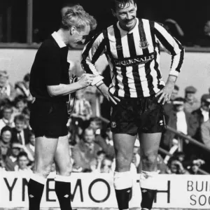 Newcastle 2-1 West Ham Print, St James Park, April 28th 1990 Newcastle 2-1 West Ham Print, St James Park, April 28th 1990
