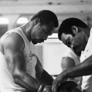 Ken Norton Training Print, 23rd September 1976 Ken Norton Training Print, 23rd September 1976