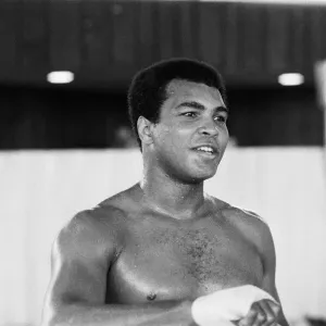 Muhammad Ali Training Print, 20th September 1976 Muhammad Ali Training Print, 20th September 1976