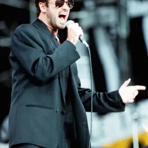 George Michael at Wembley 1988 Print George Michael at Wembley 1988 Print