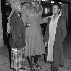 Young People Outside McDonalds Print, 3rd April 1980 Young People Outside McDonalds Print, 3rd April 1980