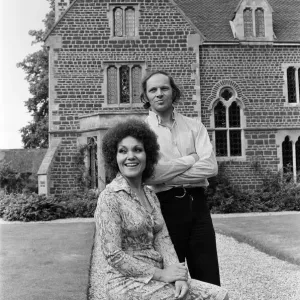 Cleo Laine and Johnny Dankworth at the Old Rectory, 9th August 1971 Print Cleo Laine and Johnny Dankworth at the Old Rectory, 9th August 1971 Print