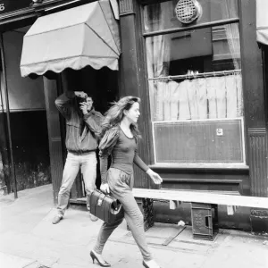 Koo Stark, Actriz fuera y alrededor de Londres, viernes 3 de junio de 1983. Koo Stark, Actriz fuera y alrededor de Londres, viernes 3 de junio de 1983.