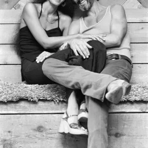 Kris Kristofferson and Rita Coolidge Rehearsal Print, 1st August 1977 Kris Kristofferson and Rita Coolidge Rehearsal Print, 1st August 1977