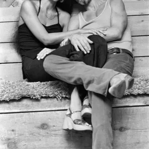 Kris Kristofferson and Rita Coolidge Rehearsal Print, 1st August 1977 Kris Kristofferson and Rita Coolidge Rehearsal Print, 1st August 1977
