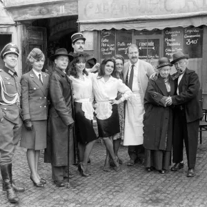 Allo Allo Actors Print 25/04/1986 Allo Allo Actors Print 25/04/1986
