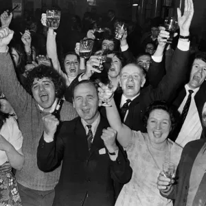 Llanelli Rugby Supporters Celebrate 9-3 Win Over All Blacks, Print Llanelli Rugby Supporters Celebrate 9-3 Win Over All Blacks, Print