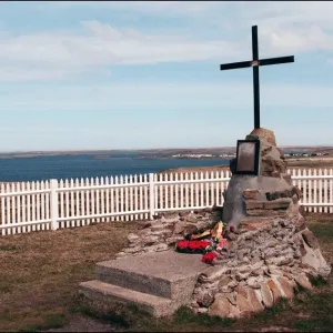 Memorial Print, Falkland Islands Monument Memorial Print, Falkland Islands Monument