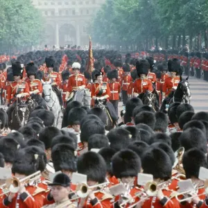 Queen Elizabeth II Trooping of the Colour Print Queen Elizabeth II Trooping of the Colour Print