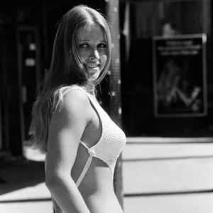 Miss UK runner up and Penthouse pet Helen Caunt, aged 20. 15th July 1971