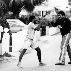 Muhammad Ali. The greatest is on the boxing comeback trail yet again