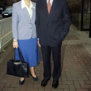 Neil Hamilton MP January 98 With his wife