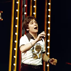 Neil Reid seen here in rehearsals for Top of the Pops at BBC