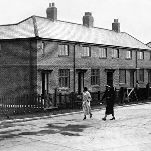 New council houses on the Ridges Farm Estate in North Shields, North Tyneside