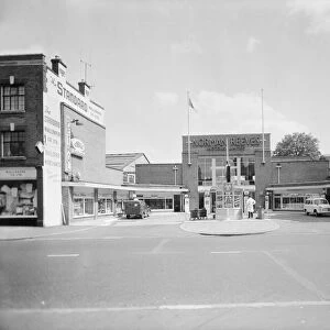 Norman Reeves showroom and garage, High Street, Uxbridge, Circa 1960