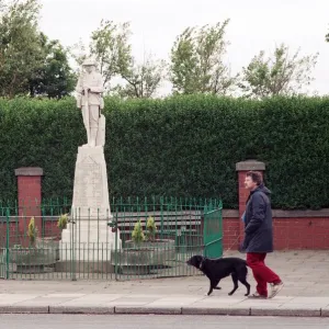 North Skelton war memorial in the Garden of Remembrance. 16th June 1994