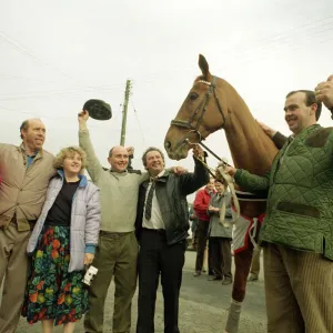 Nortons Coin, 100 / 1 winner of the 1990 Cheltenham Gold Cup