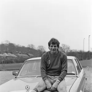 Norwich Citys Mick Channon. 16th February 1984