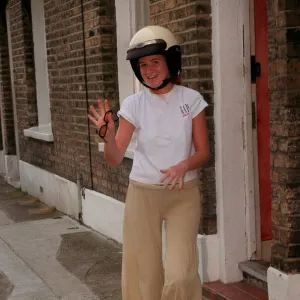 Patsy Palmer Actress August 98 Eastenders actress outside her home in east london