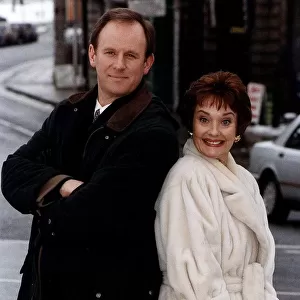 Peter Davison Actor and Nicola Pagett co-star in BBC Comedy Ain t Misbehavin