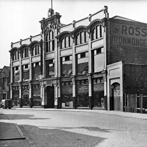 Picture shows the premises of iron mongers F & T Ross, Ironmongers, Hull, Yorkshire