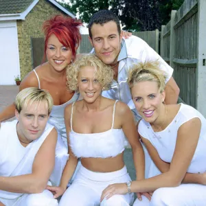 Pop Group Steps consisting of members Claire Richards, Lee Latchford Evans