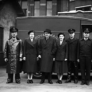Post Office New Uniforms for Postal Workers - 1952