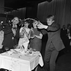 Press Reception held at the Royal Lancaster Hotel for Warren Mitchell, Una Stubbs