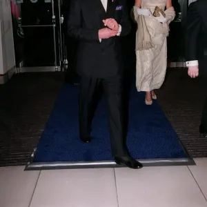 Prince Charles December 1998 Arriving at the Odeon Leicester Square in