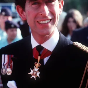 Prince Charles in New Zealand, April 1981