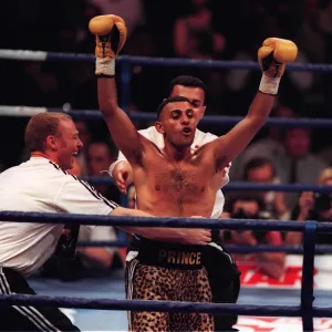 Prince Naseem Hamed v Juan Cabrera Boxing July 1997 WBO & IBF Featherweight World