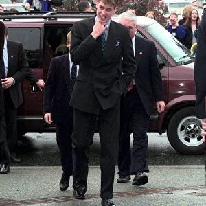 Prince William mania in Canada March 1998 at Pacific Space Centre Vancouver as