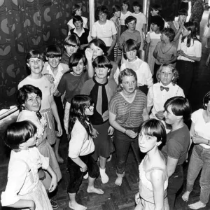 Pupils at Southlands School, Middlesbrough. 9th July 1982