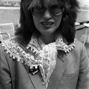 Radio and television presenter Janet Street Porter 1978