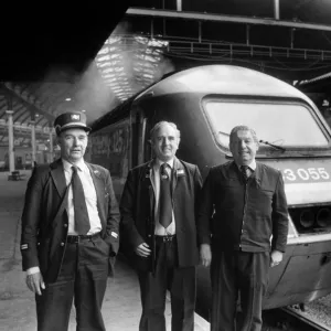 A real high speed team - drivers David Sursham (centre)