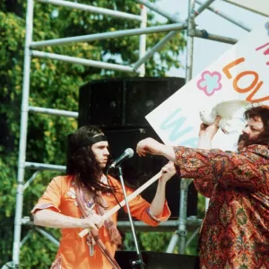 Robbie Coltrane in his television special 1989