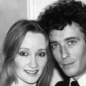 Robert Powell actor star of Jesus Christ Superstar with his leading Lady