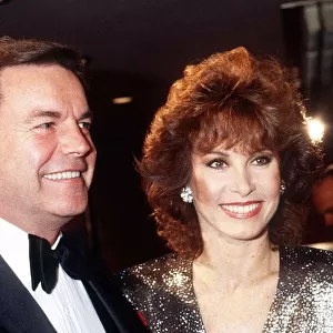 Robert Wagner and Stephanie Powers at the Royal Film Performance March 1983