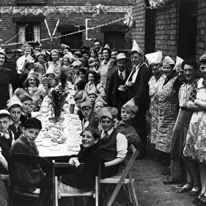 Rosemary Lane, Lincoln victory street party May 1945