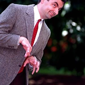 Rowan Atkinson Actor Comedian Who plays the role of Mr Bean in the TV Programme