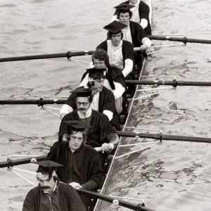 Rowing - Oxford v Cambridge Boat Race - 1975 Cambridge Boat Race Crew during