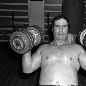 Roy Pretty Boy Shaw boxer in training 1975