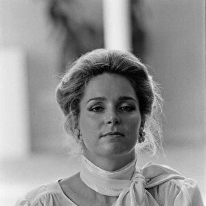 Royal visit to Jordan. Queen Noor of Jordan. March 1984