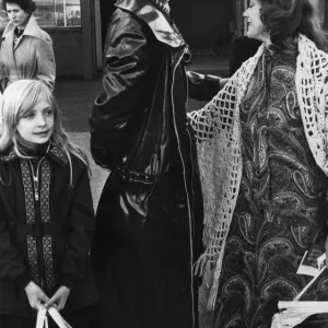 Rudolf Nureyev, pictured at Glasgow Airport, leaving with the Scottish Theatre Ballet