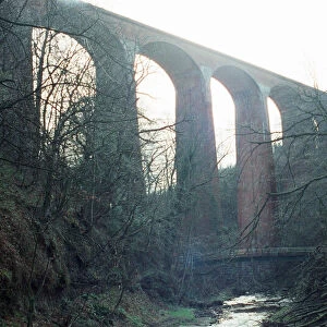 Saltburn Viaduct, Skelton Beck, Tees Valley, 25th March 1991