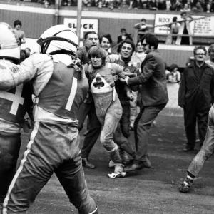 This was the scene at Belle Vue after an amazing flare-up in the Aces match against