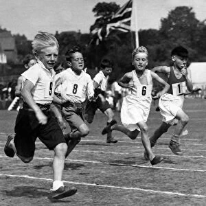School Sports Day, 22nd August 1935