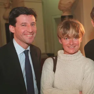 SEB COE, GARY LINEKER & FFYONA CAMPBELL AT A CHARITY EVENT 02 / 02 / 1995